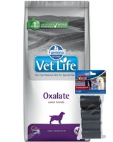 FARMINA Vet Life Dog Oxalate (Urinary) 12kg + TRIXIE Woreczki na psie odchody GRATIS!