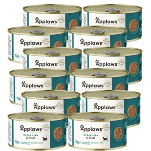 Applaws Cat Ryby oceaniczne 12x70g PUSZKA