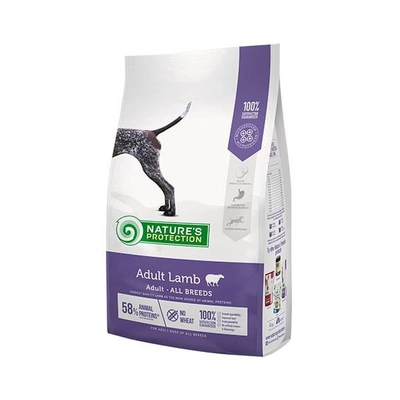 NATURES PROTECTION Lamb Adult 11,5kg / Opakowanie uszkodzone (2729) !!! 