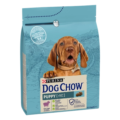PURINA Dog Chow Puppy Lamb 2,4kg/Opakowanie uszkodzone (2397) !!! 