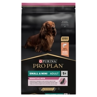 PRO PLAN Sensitive Skin Small & Mini Adult Karma dla psów bogata w łososia 7kg/ Opakowanie uszkodzone (2632) !!! 