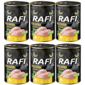 RAFI Cat Adult z kurczakiem 6x400g