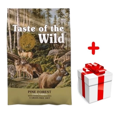 TASTE OF THE WILD Pine Forest 5,6kg + niespodzianka dla psa GRATIS!