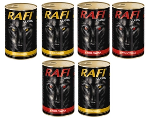 Rafi Classic MIX SMAKÓW w Sosie 6x1240g