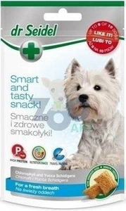 Dr Seidel Smakołyki na świeży oddech dla psa 90g