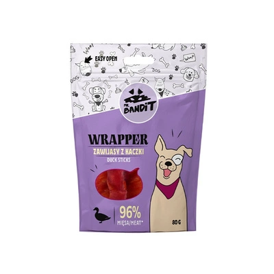 Mr Bandit - Wrapper – Zawijasy z kaczki 80g