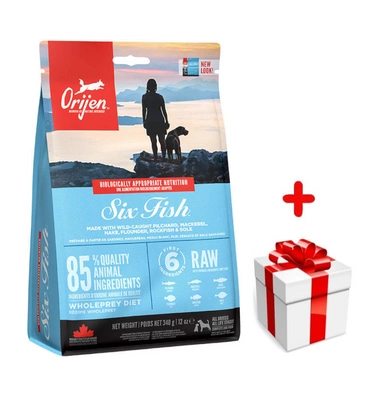 ORIJEN Six Fish Dog 2kg  + niespodzianka dla psa GRATIS!