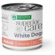 NATURES PROTECTION Superior Care White Dogs Adult Salmon 140ml