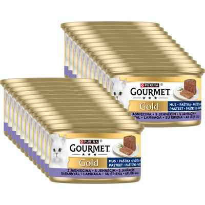 Purina Gourmet Gold mus z jagnięciną 24x85g