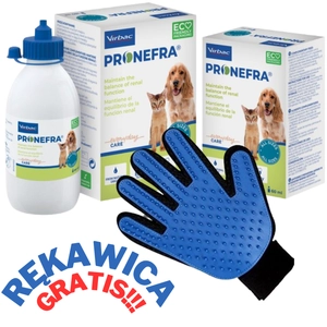 Virbac Pronefra 180ml + RĘKAWICA DO CZESANIA GRATIS!!
