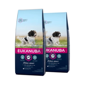 EUKANUBA Active Adult Medium Breed Chicken 2x15kg