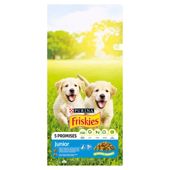 PURINA Friskies Junior 15kg / Opakowanie uszkodzone (5371,5523,5520, 5386,5622,5624) !!!