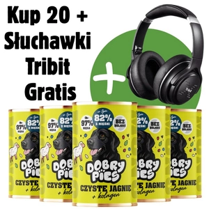 Dobry Pies Mono Mix Smaków z kolagenem 20x400g