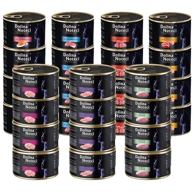 Dolina Noteci Premium  dla kota MIX SMAKÓW 28x185g