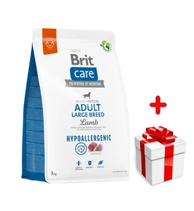 BRIT CARE Dog Hypoallergenic Adult Large Breed Lamb 3kg + niespodzianka dla psa GRATIS!