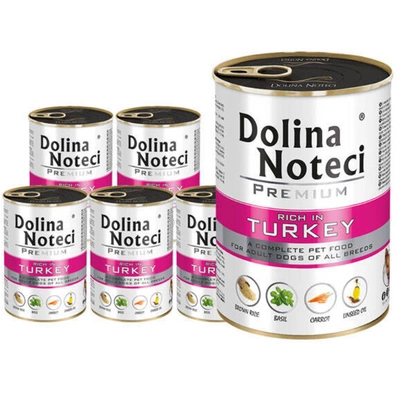 Dolina Noteci PREMIUM bogata w indyka 24x400g