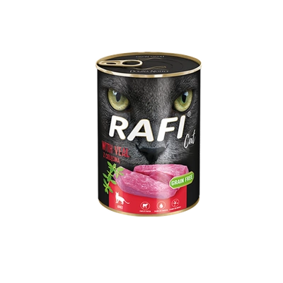 RAFI Cat Adult z cielęciną 400g