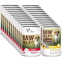 Vetexpert Raw Paleo Puppy Mix Smaków  24x400g