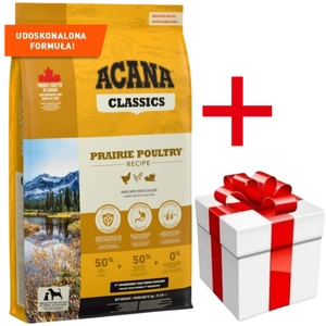ACANA Classics Prairie Poultry 9,7kg+ niespodzianka dla psa GRATIS!
