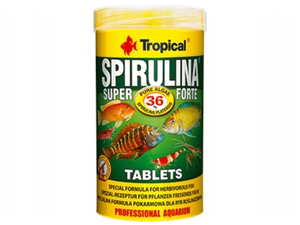 TROPICAL Super Spirulina Forte Tablets 250ml 340szt.