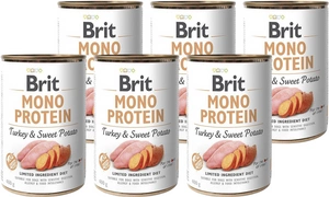 BRIT MONO PROTEIN TURKEY & SWEET POTATO 6x400g