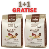  BOSCH Soft o smaku kaczki i ziemniaków 2,5 kg 1+1 GRATIS!!