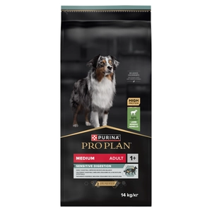 PRO PLAN Sensitive Digestion Medium Adult Karma dla psów bogata w jagnięcinę 14kg