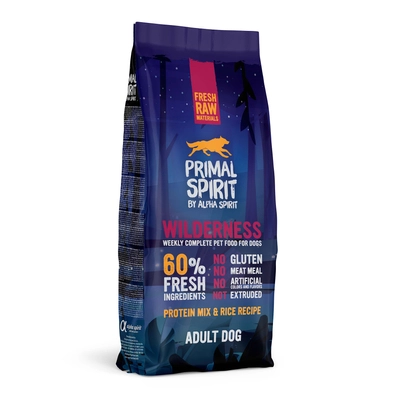 PRIMAL SPIRIT 60% Wilderness 12kg /Opakowanie uszkodzone (2466) !!!