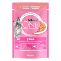 Purina One Junior Karma dla kociąt z łososiem i marchewką 85g