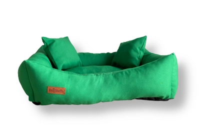 DogStuffs Legowisko Basic dla psa Butelkowa Zieleń 130x105