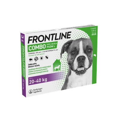 FRONTLINE Combo Spot -On Pies L 20-40kg (pipeta 3x 2,68ml)