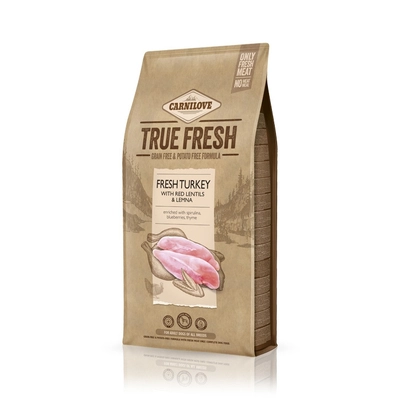 Carnilove True Fresh Dog Adult Turkey 11,4kg  /opakowanie uszkodzone (3370)