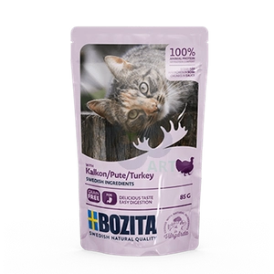 BOZITA Kawałki w sosie z indykiem (saszetka) 85g