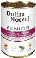 Dolina Noteci PREMIUM Senior bogata w cielecinę, marchew i tymianek 400g