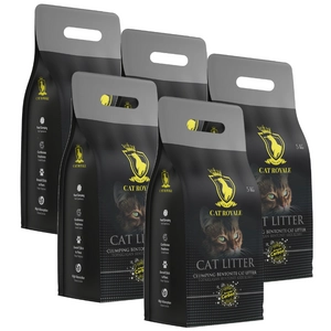 Cat Royale Activated Carbon żwirek bentonitowy 25l (5x5l)