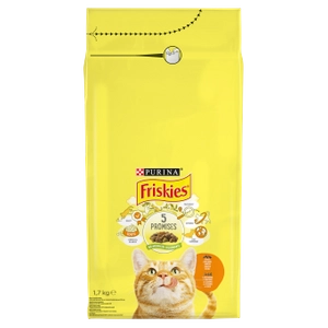 PURINA Friskies Karma dla kotów z kurczakiem i z warzywami 1,7kg