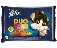 FELIX Duo Wiejskie Smaki w galaretce 4x85g