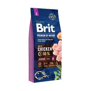 BRIT Premium By Nature Junior S 8kg /Opakowanie uszkodzone (4706)
