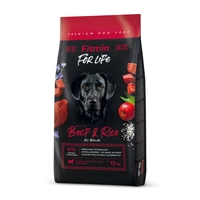 FITMIN For Life Beef & Rice 12kg opakowanie uszkodzone (3721)