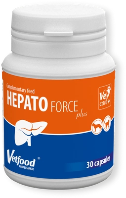 VETFOOD Hepatoforce Plus 30kaps.