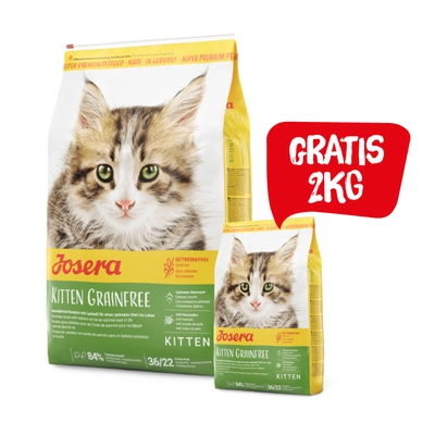 JOSERA Kitten Grainfree 10kg+2kg GRATIS!!