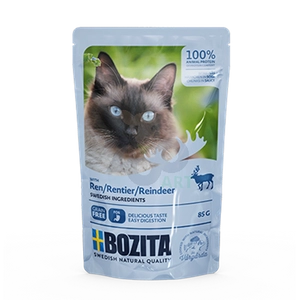 BOZITA Kawałki w sosie z reniferem (saszetka) 85g