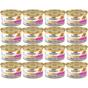 Purina Gourmet Gold Kitten mus z cielęciną 48x85g