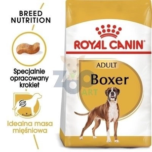 ROYAL CANIN Boxer Adult 12kg karma sucha dla psów dorosłych rasy bokser opakowanie uszkodzone (2375)