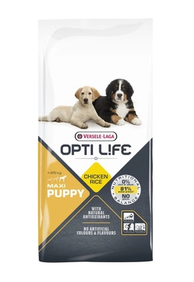 VERSELE-LAGA Opti Life Puppy Maxi 12,5kg\ Opakowanie uszkodzone (7631) !!! 