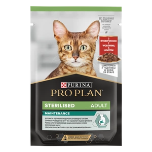 Purina Pro Plan Sterilised z wołowiną dla kota 26x85g + Rolka do ubrań GRATIS!!