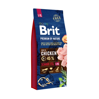 BRIT Premium By Nature Senior L+XL 14,5kg / /Opakowanie uszkodzone (5910) !!! 