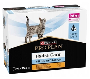 PRO PLAN Veterinary Diets HC Hydra Care Suplement nawadniający dla kota 10x75g