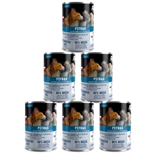 PetRepublic kawałki w sosie z pstrągiem 6x400g