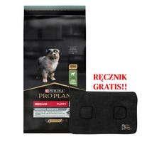 PRO PLAN Sensitive Digestion Puppy Karma dla szczeniąt bogata w jagnięcinę 12kg + Ręcznik dla psa GRATIS!!